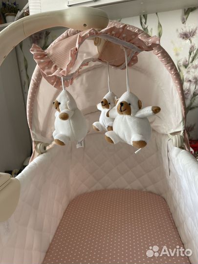 Люлька кроватка babyton для новорожденных