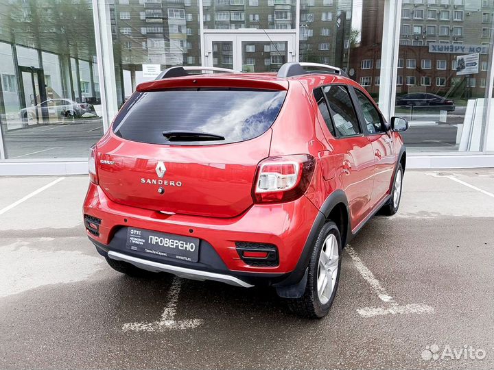 Renault Sandero Stepway 1.6 МТ, 2017, 75 100 км
