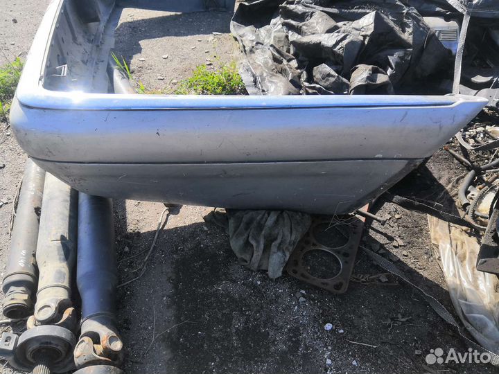 Задний бампер Мерседес w140 рест с парктрониками