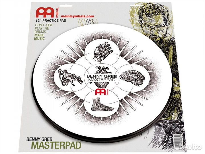 Meinl MPP-12 Тренировочный пэд 12