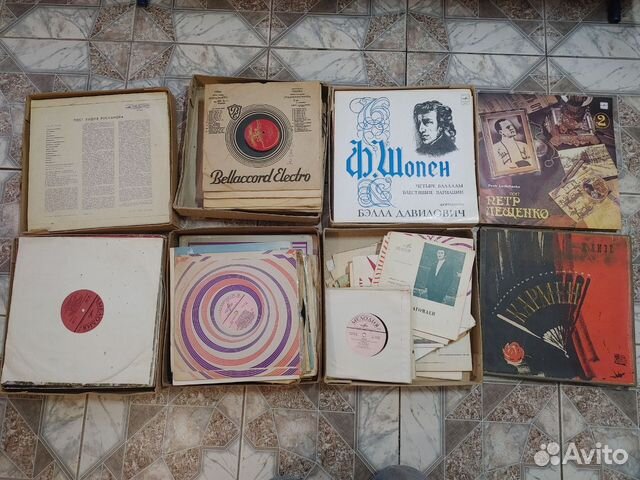 Грампластинки СССР