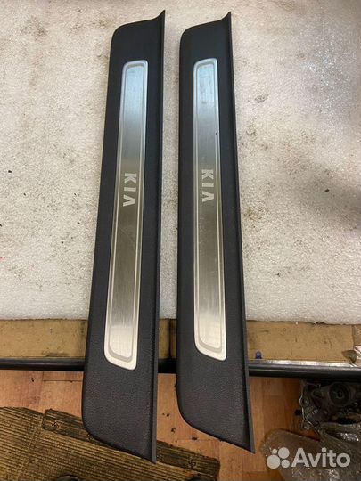 Накладка порога передняя право лево Optima JF GT