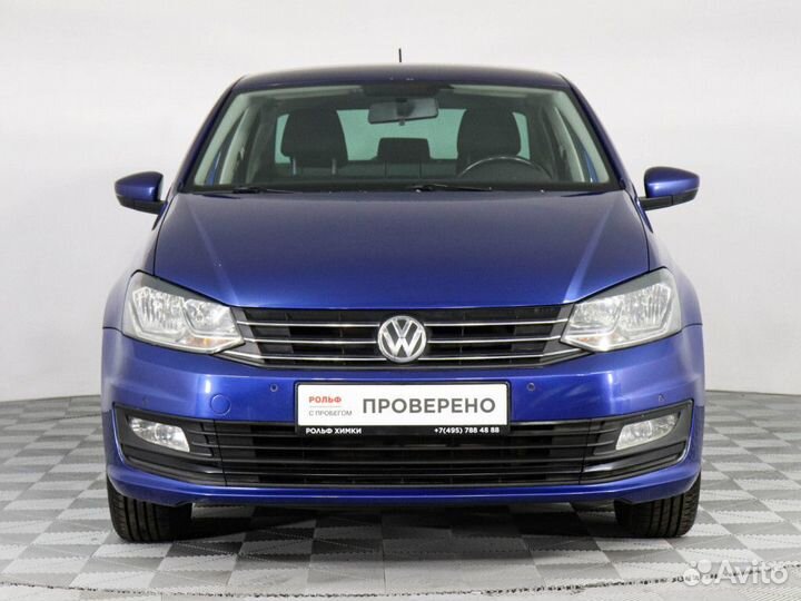 Volkswagen Polo 1.6 AT, 2019, 138 353 км