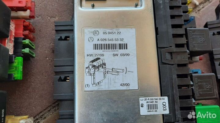 Блок SAM mercedes w220