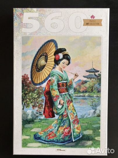Мозаика пазлы пазл «puzzle» 560 “Японка”
