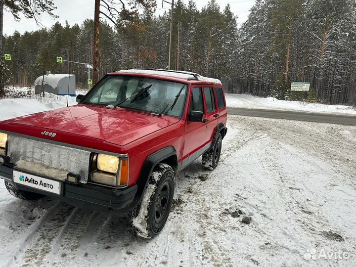 Jeep Cherokee 4.0 AT, 1992, 850 000 км