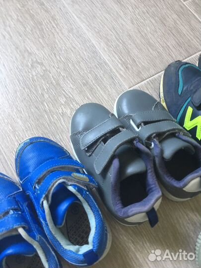 Пакет обуви 14 пар на мальчика 22-28 размер