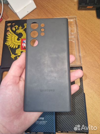 Комплект чехлов на samsung galaxy s22 ultra