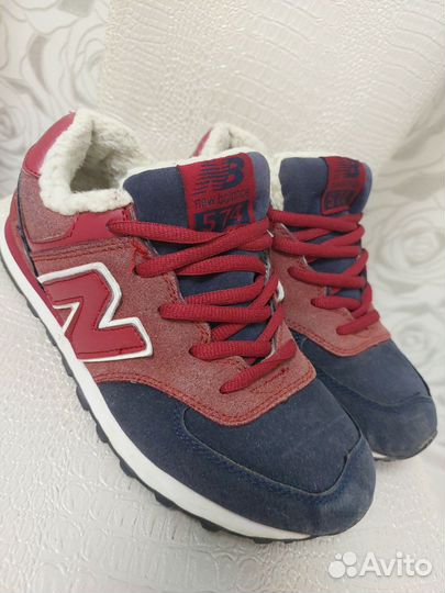 Кроссовки new balance зимние