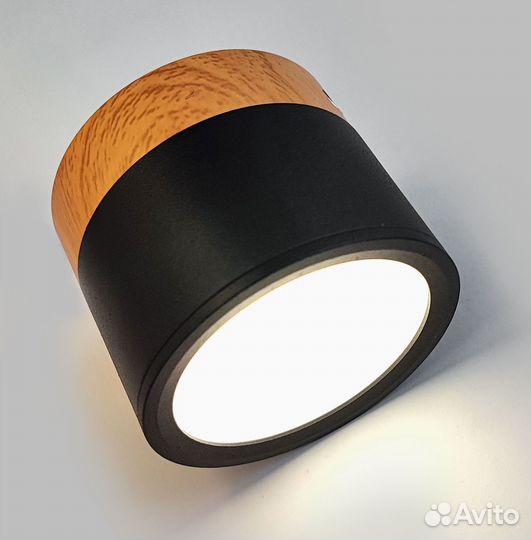 Потолочный светильник точечный накладной цветной