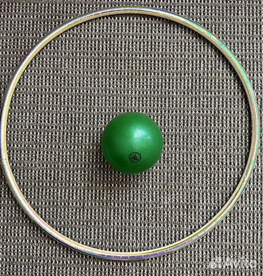 Обруч,скакалка и мяч для художественной гимнастики