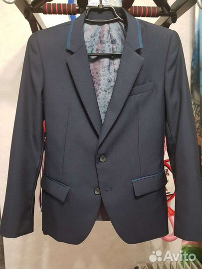Пиджак на мальчика 152