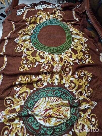 Палантин versace кашемир италия