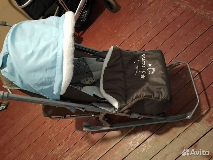 Коляска санки