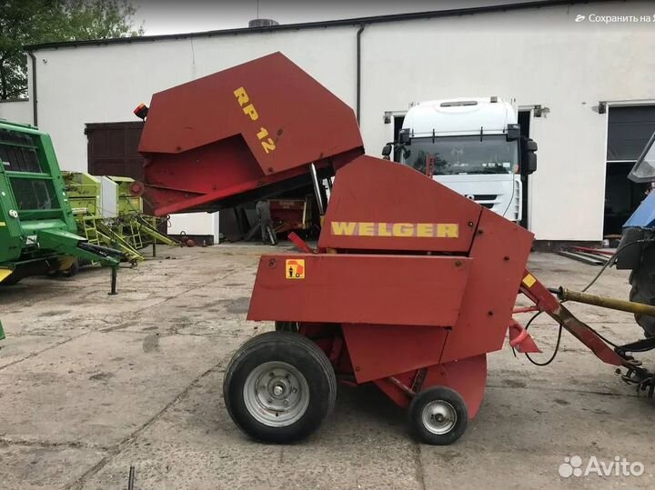 Пресс-подборщик Welger RP 12, 1905