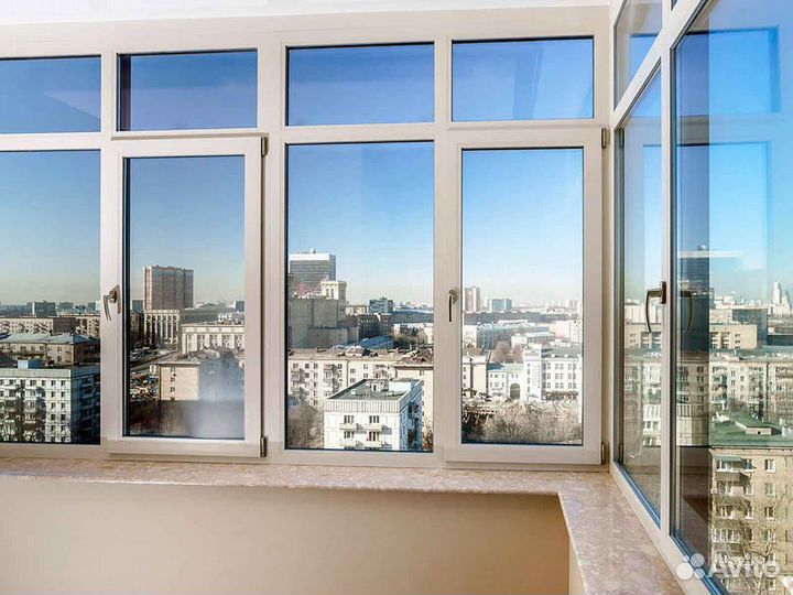 Ремонт окон, стеклопакет Про Плюс RAL2846