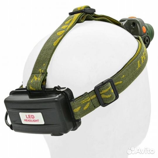 Налобный фонарь с датчиком движения