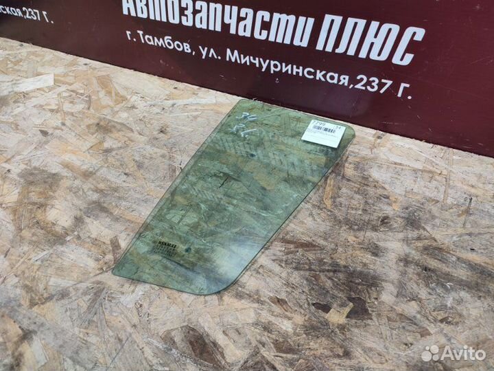 Форточка двери задняя левая Renault Sandero