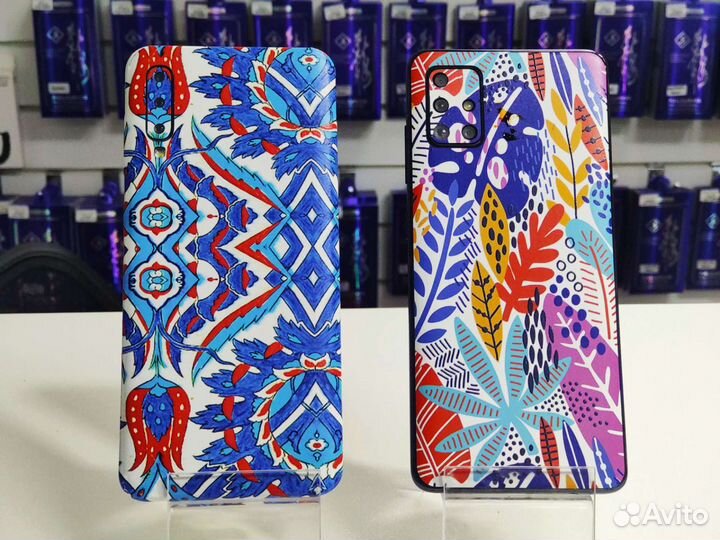 Текстурная защита Samsung много цветов