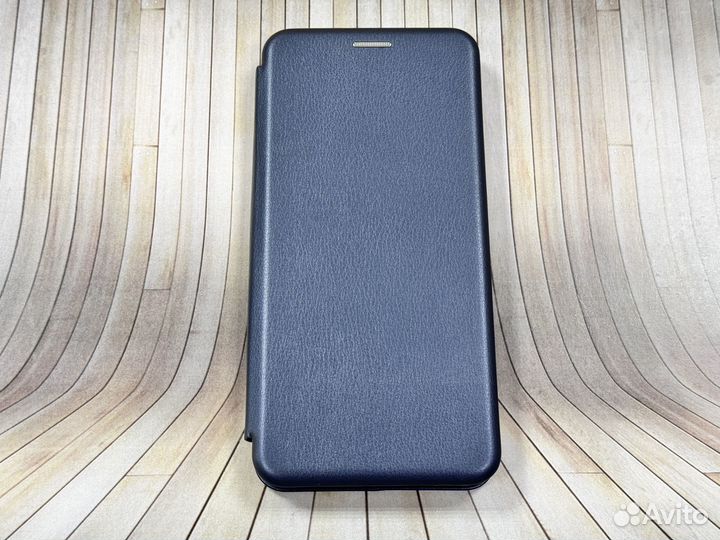 Чехол книжка Xiaomi Redmi Note 13 Pro 4G темно-син