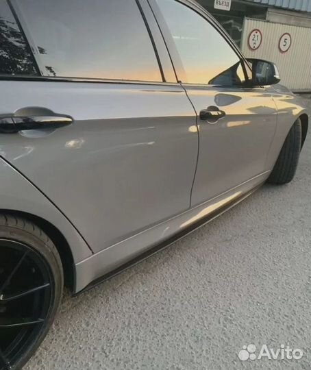 Лезвия на пороги bmw 3 f30 f31 M performance