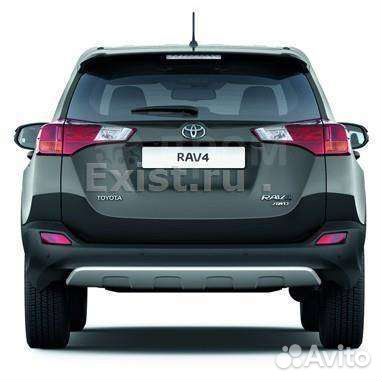 Защита заднего бампера Toyota RAV-4