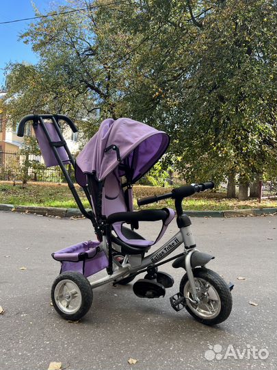 Детский велосипед-коляска 3в1