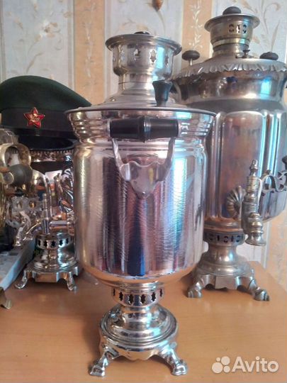 Довяной самовар.5 л для дачи.Новый.Склад