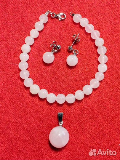 Бусы, колье, браслеты из натуральных камней винтаж