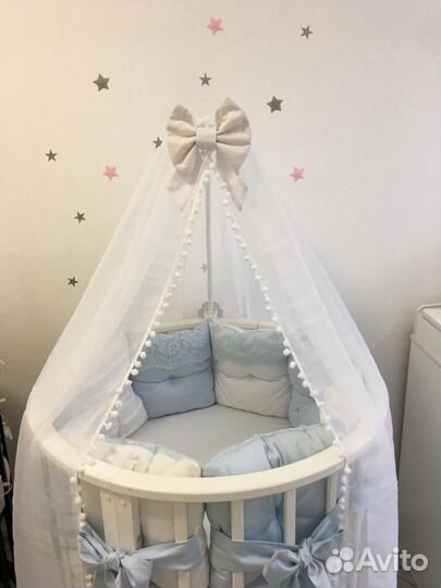 Балдахин на детскую кроватку