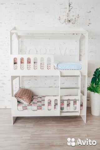 Детская кровать двухъярусная