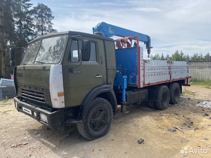 КАМАЗ 53212 с КМУ, 1991