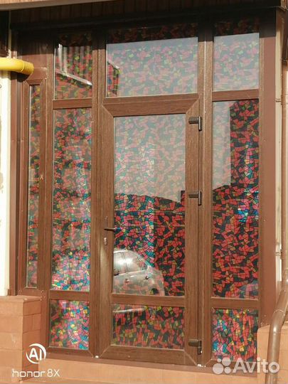 Дверь пластиковая входная