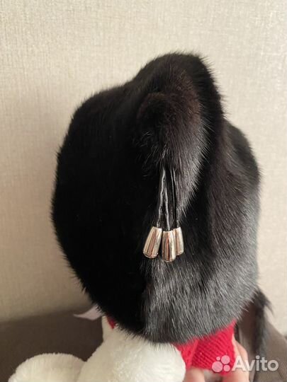 Шапка норковая женская