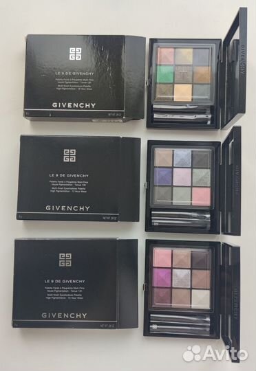 Givenchy Палетки теней, новые