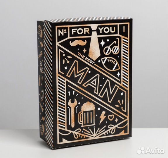 Мужские подарочные коробки
