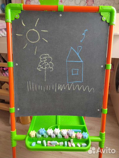 Мольберт nika kids двухсторонний