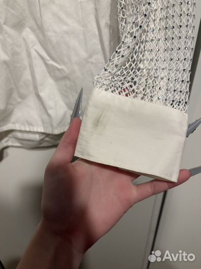 Блузка женская белая