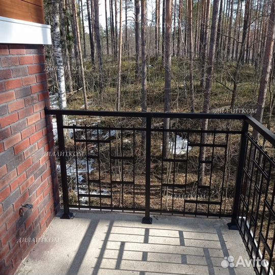 Ограждения перила на балкон террасу лестницу