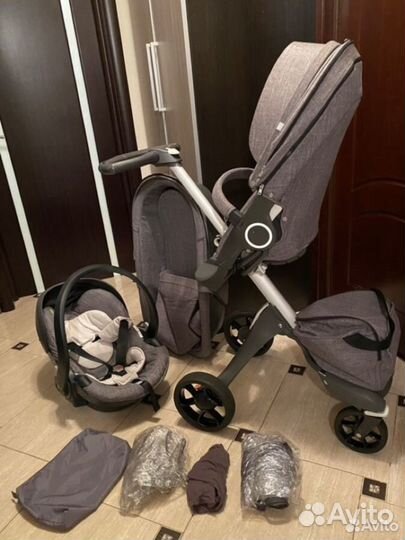 Коляска stokke xplory v5 2 в 1