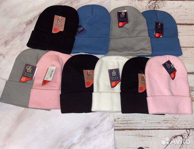 Шапки унисекс, новые