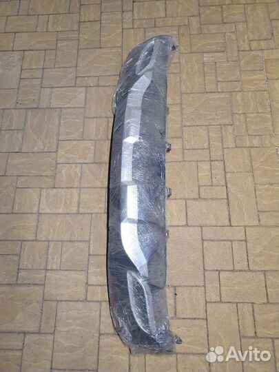 Юбка заднего бампера mercedes benz GLS 166