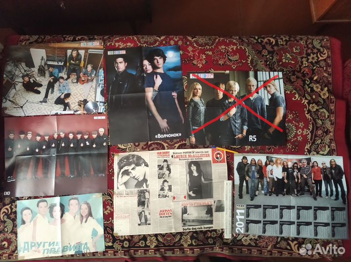 Постеры Плакаты из журналов 80х-90х-00х-10х годов