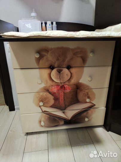 Комод с пеленальным столиком