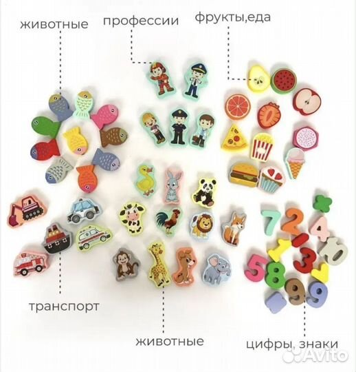 Развивающие игрушки монтессори