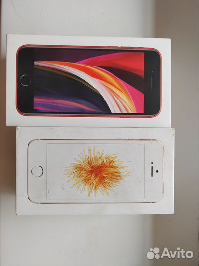 Коробки от iPhone se