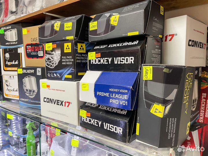 Хоккейные визоры/маски/решетки