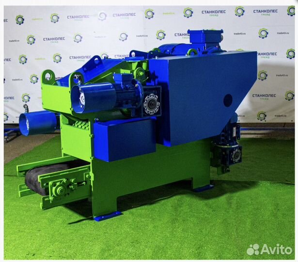 Барабанная рубительная машина для щепы мрб 55