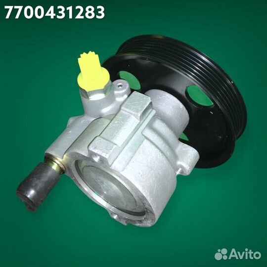 Насос гур со шкивом рено логан, ларгус, альмера