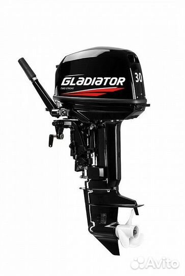 Лодочный мотор gladiator G30FHS С электростартером